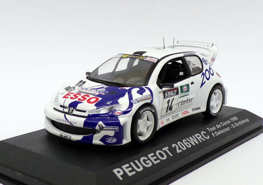 Altaya 1/43 Scale AL121219T - Peugeot 206 WRC - Tour De Corse 1999