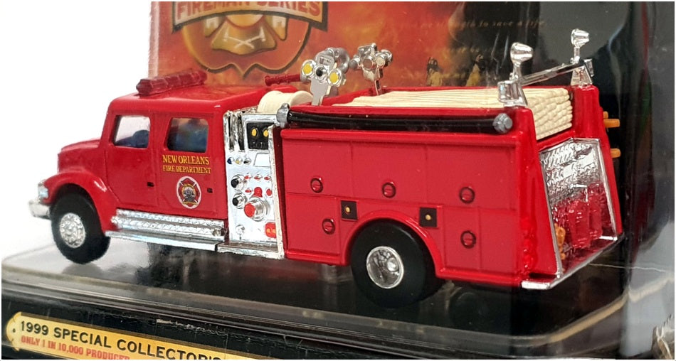 Road Champs 1/43 Scale 42016 - Pumper Fire Engine New Orleans - Red