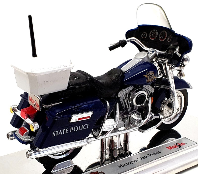 Maisto 1/18 Scale Motorcycle 39707 - Harley Davidson Michigan State Police