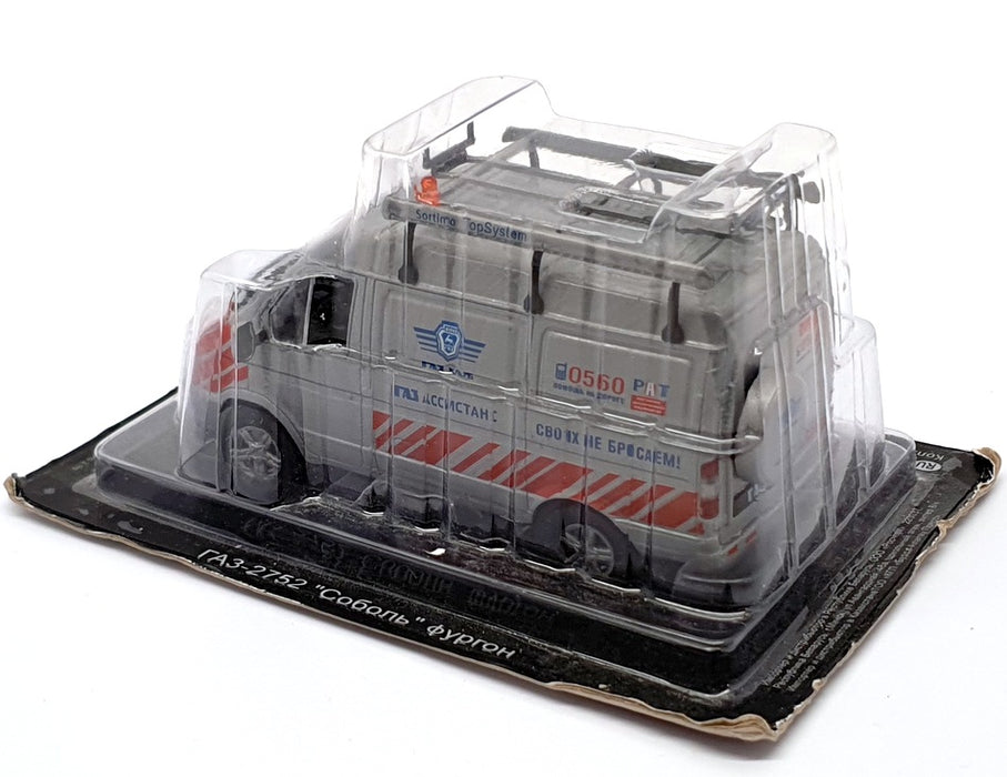 Altaya 1/43 Scale Diecast 28921F - GAZ 2752 Van - Grey