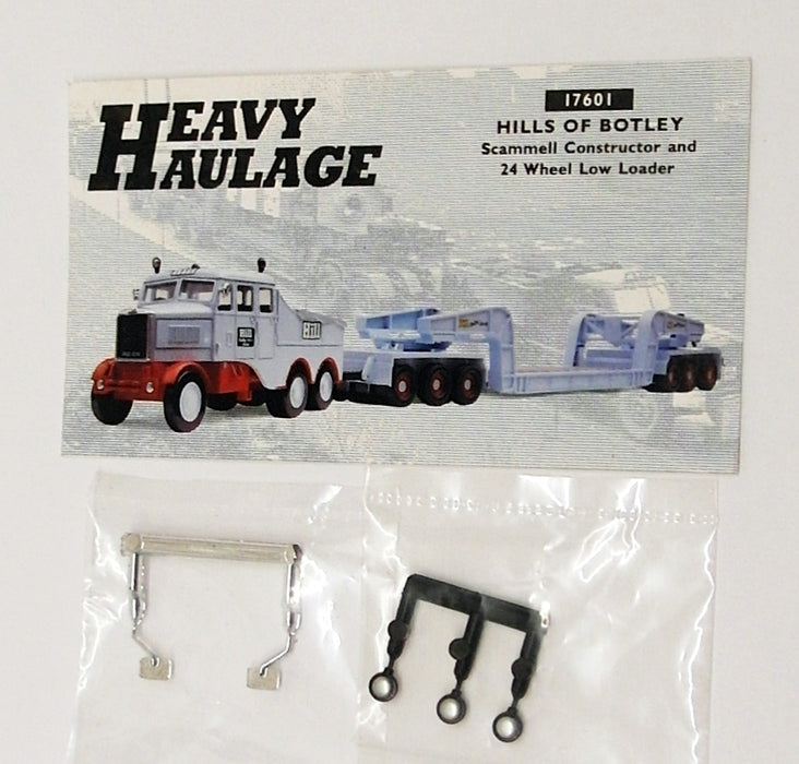 Corgi 1/50 Scale 17601 - Scammell Constructor 24 Wheel Low Loader Hills