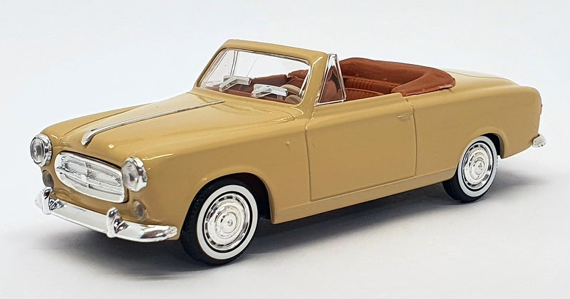 Solido A Century Of Cars 1/43 Scale AFR7707 - Peugeot 403 Cabriolet - Beige