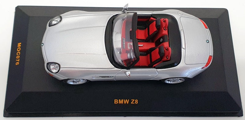 IXO Models 1/42 Scale Model Car MOC076 - 2001 BMW Z8 - Silver