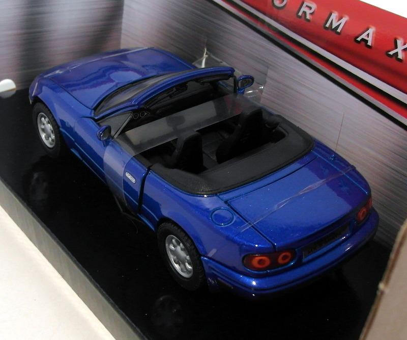 Motor Max 1/24 Scale Diecast 73262BLU - Mazda MX5 Miata - Blue
