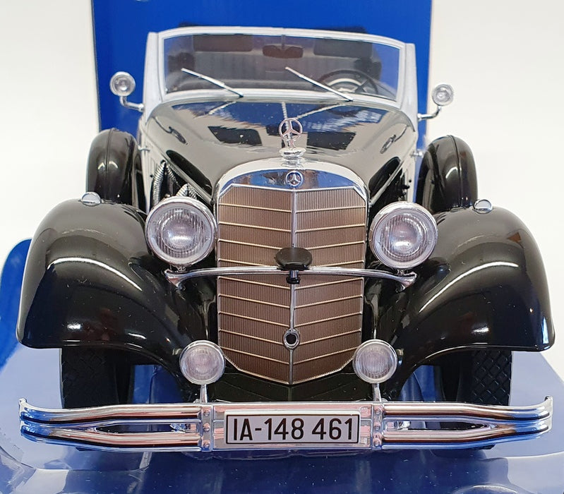 Model Car Group 1/18 MCG18207 - 1938 Mercedes Benz 770 (W150) Cabriolet - Black