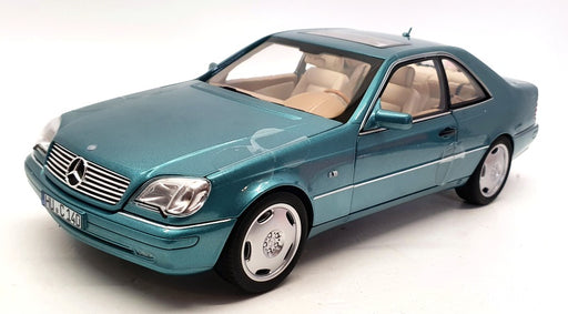 Norev 1/18 Scale Diecast 183448- 1997 Mercedes Benz CL600 Coupe - Met Blue