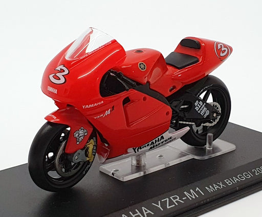 Ixo Models 1/24 Scale IB43 - Yamaha YZR-M1 - #3 Max Biaggi 2002