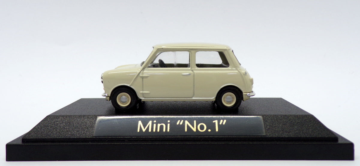 Lledo 1/43 Scale Model Car 10067 - Mini "No.1" 40th Anniversary - Beige