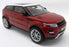 GT Autos / Welly 1/18 Scale Metal Model - Range Rover Evoque - Red