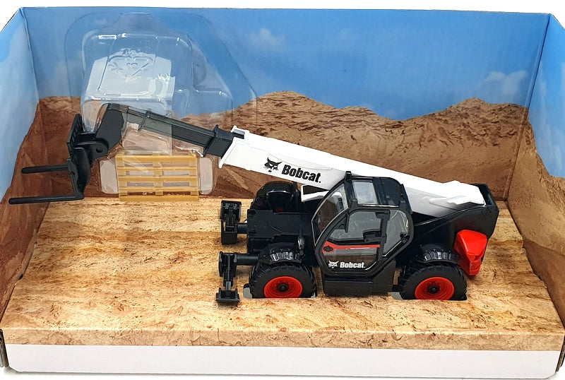Burago 1/50 Scale 18-32087 - Bobcat T40.180SLP Telescopic Handler Pallet Fork