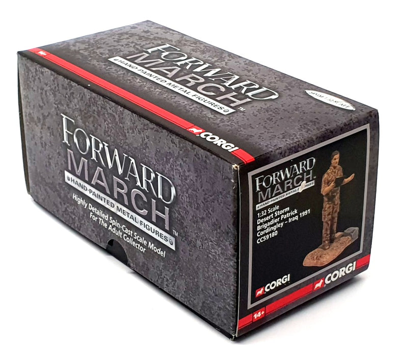 Corgi 1/32 Scale Metal Figure CC59180 Desert Storm Brig. P.Cordingley Iraq 1991