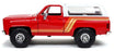 Jada 1/24 Scale Diecast 32308 - 1980 Chevrolet Blazer - Red/White