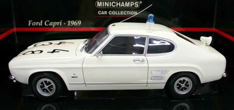 Minichamps 1/18 Scale Diecast 150 089090 - Ford Capri Autobahn Police