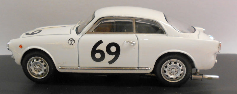 Bang 1/43 Scale Metal Model - 7172 ALFA ROMEO GIULIETTA SP VEL ZELTWEG 57 WHITE