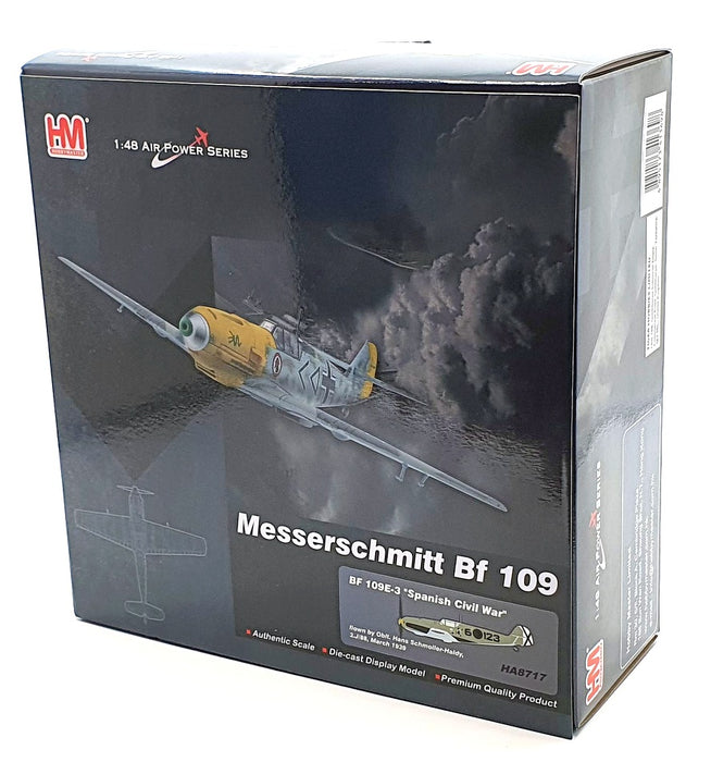 Hobby Master 1/48 Scale HA8717 - Messerschmitt BF 109E-3 Spanish Civil War 1939