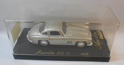 Solido 1/43 Scale Metal Model - SO123 MERCEDES 300 SL SILVER