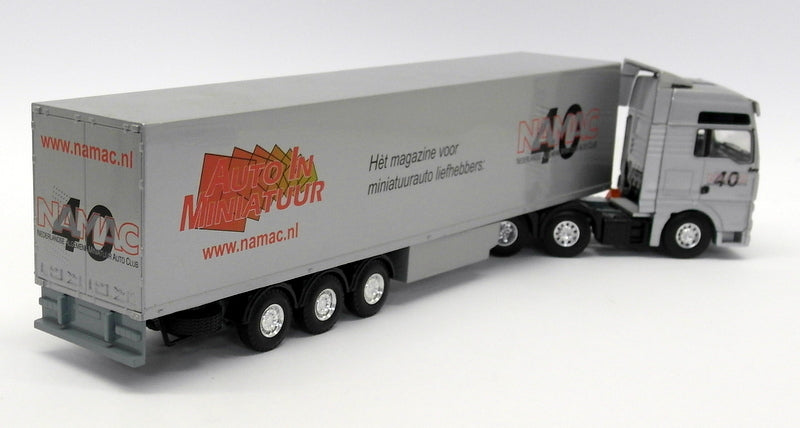 Lion Toys 1/50 Scale - Jim078 M.A.N Truck - 40 year NAMAC Magazine for Model Cars