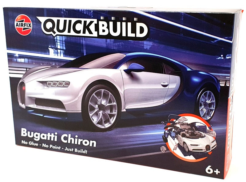 Airfix 19cm Long Quick Build Model Car Kit J6044 - Bugatti Chiron