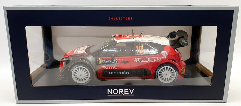 Norev 1/18 Scale Model 181636 - Citroen C3 WRC 2018 Monet Carlo 2018