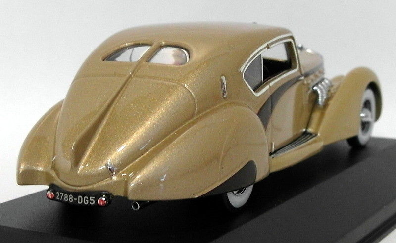 Ixo Models 1/43 Scale MUS010 - 1939 Delage D8 120 Letourneur & Marchland - Gold