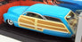 Hot Wheels 1/18 Scale Model Car 27806 - 1950 Mercury Merc Woodie Turquoise