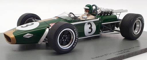 Spark 1/18 Scale 18S504 - Brabham  F1 BT24 #3 3rd South Africa GP 1968 J.Rindt