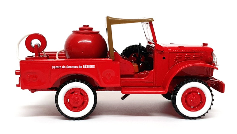 Corgi 1/43 Scale EX51706 - Dodge Fire Truck Pompiers De Beziers - Red