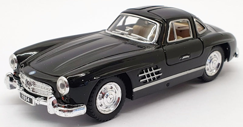 Kinsmart 1/36 Scale KT5346D - Mercedes Benz 300 SL Coupe Pull Back and Go -Black