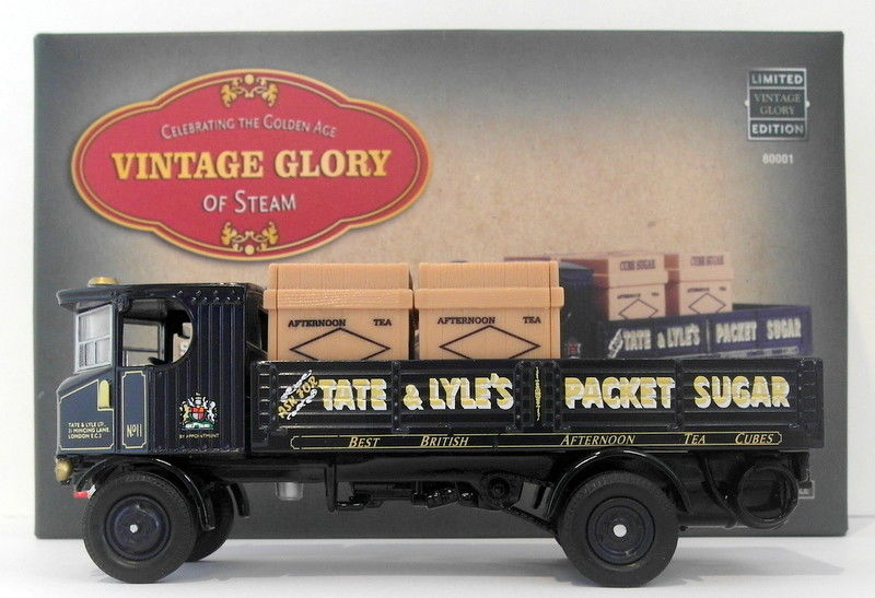 Corgi 80001 1/50 - Super Sentinel Steam Wagon - Avec Caisses Tate & Lyle - Diecast