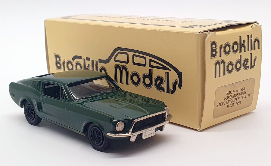 Brooklin Models 1/43 Scale BRK24A 004 - 1968 Ford Mustang Steve McQueen Bullit