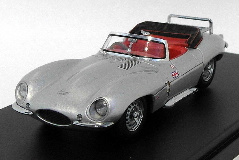 Premium X Ixo Models 1/43 Scale PRD535 - 1957 Jaguar XK SS - Silver