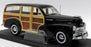 Maisto 1/18 Scale Diecast - 31854 1948 Chevrolet Fleetmaster Woody Burgundy