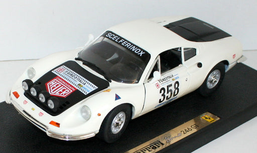 Anson 1/18 Scale Diecast 30358 - Ferrari Dino 246GT - Giro D'Italia #358