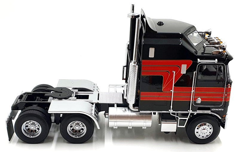 KK Scale Road Kings 1/18 Scale RK180142 - Kenworth K100 Aerodyne 1976 - Black