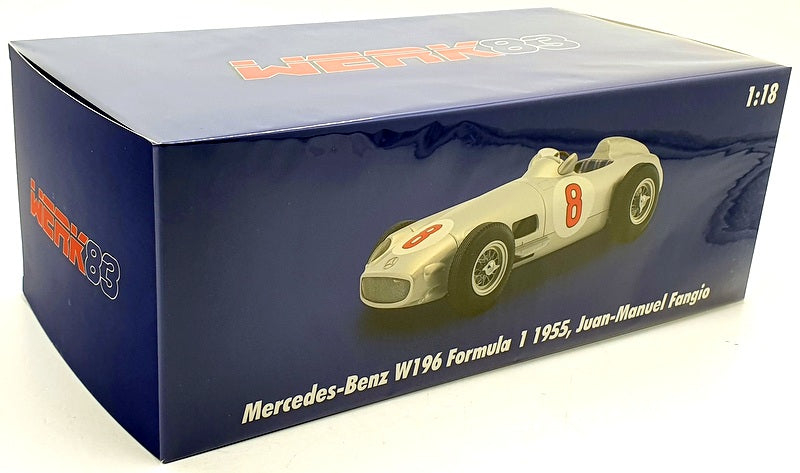 Werk83 1/18 Scale Diecast W1801803 - Mercedes-Benz W196 F1 1955 J.M.Fangio