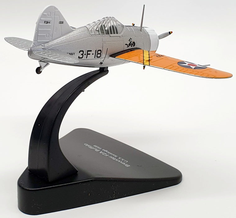 Oxford 1/72 Scale Aircraft AC082 - Brewster F2A Buffalo USS Saratoga 1939