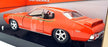 MotorMax 1/24 Scale Metal Model 73242 - 1969 Pontiac GTO Judge - Orange