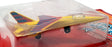 Matchbox Skybusters Appx 9cm Long SB3 - Mirage Fighter Jet - Yellow/Blue/Red