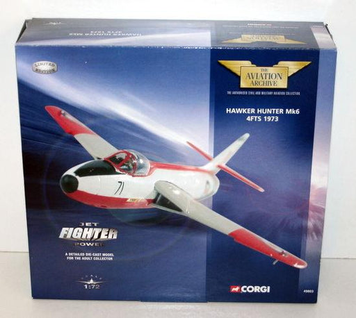 CORGI 1/72 49803 HAWKER HUNTER MK6 4FTS 1973