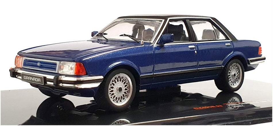 Ixo 1/43 Scale CLC451N.22 - 1982 Ford Granada Mk2 2.8 GL - Blue