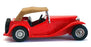 Matchbox Models Of Yesteryear Y-8 - 1945 MG TC - Red/Tan