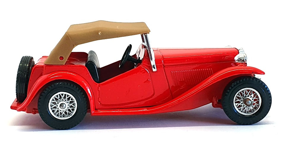 Matchbox Models Of Yesteryear Y-8 - 1945 MG TC - Red/Tan