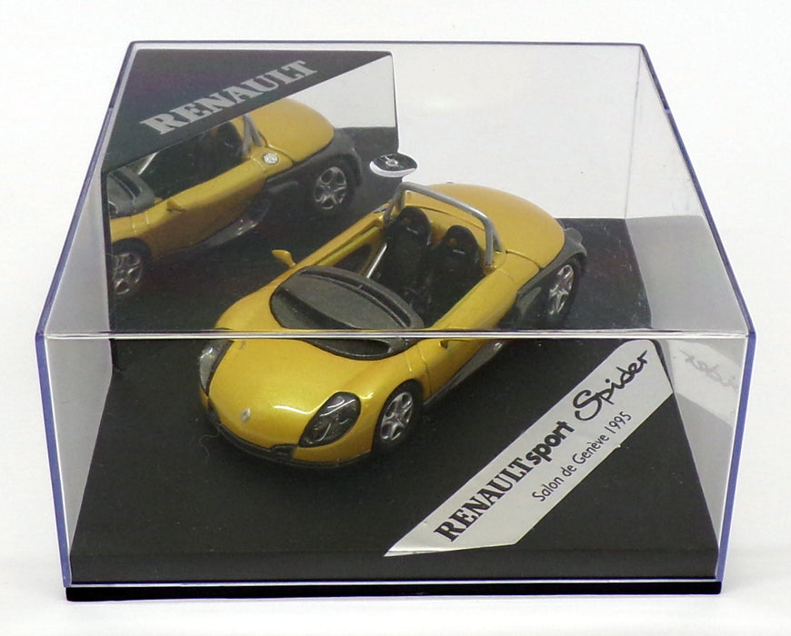 Vitesse 1/43 Scale Model Car 070A - Renault Sport Spider - Yellow/Grey