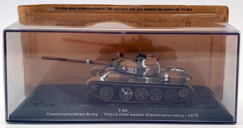 Altaya 1/72 Scale AL13820B - T-54 Tank Czech Army Czechoslovakia 1978
