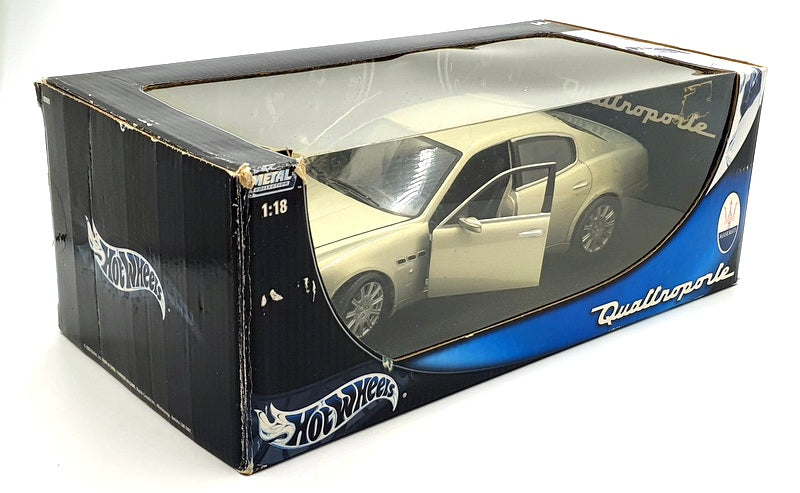 Hotwheels 1/18 Scale - C7527 - Maserati Quattroporte - Silver