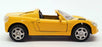 Maisto 12cm Long Diecast Pull Back & Go Model Car MA05Y - Yellow