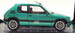 Norev 1/18 Scale Diecast 184850 - Peugeot 205 Griffe 1990 - Green