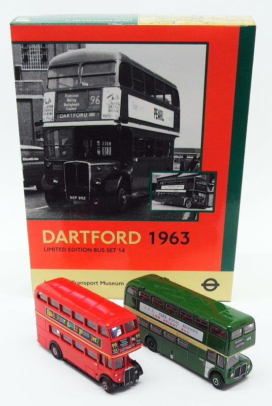 EFE 1/76 Scale Bus Set 14 - 110549 Dartford 1963 AEC Renown & AEC RT
