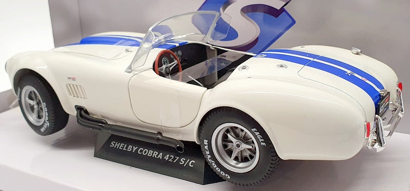 Solido 1/18 Scale Model Car S1804908 - Shelby Cobra 427 S/C - White
