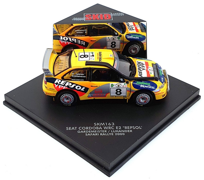 Skid 1/43 Scale SKM163 - Seat Cordoba WRC E2 Repsol Safari Rally 2000
